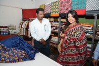 Sakshi Agarwal Inaugurates Pochampally IKAT Art Mela